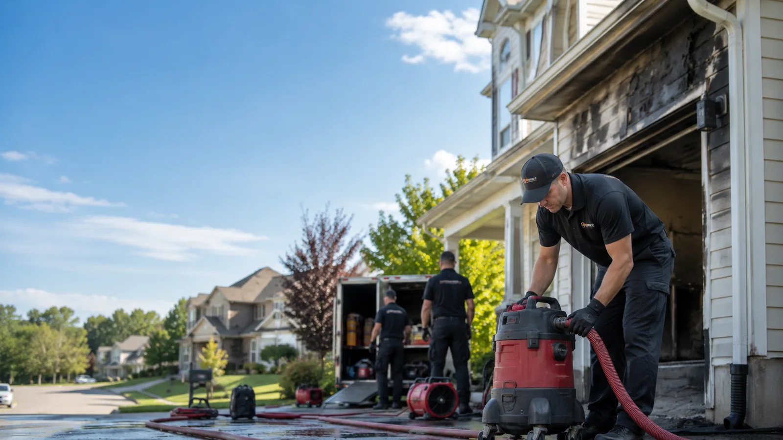 Fire And Smoke Damage Restoration in Midlothian, TX near me